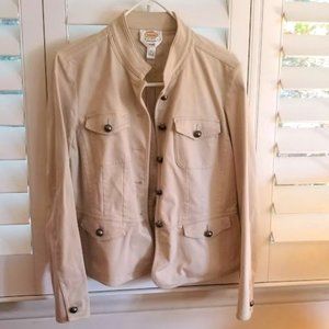 EC | Talbots Petites | Beautiful | Stretch | Buttoned Jacket | Size: 14